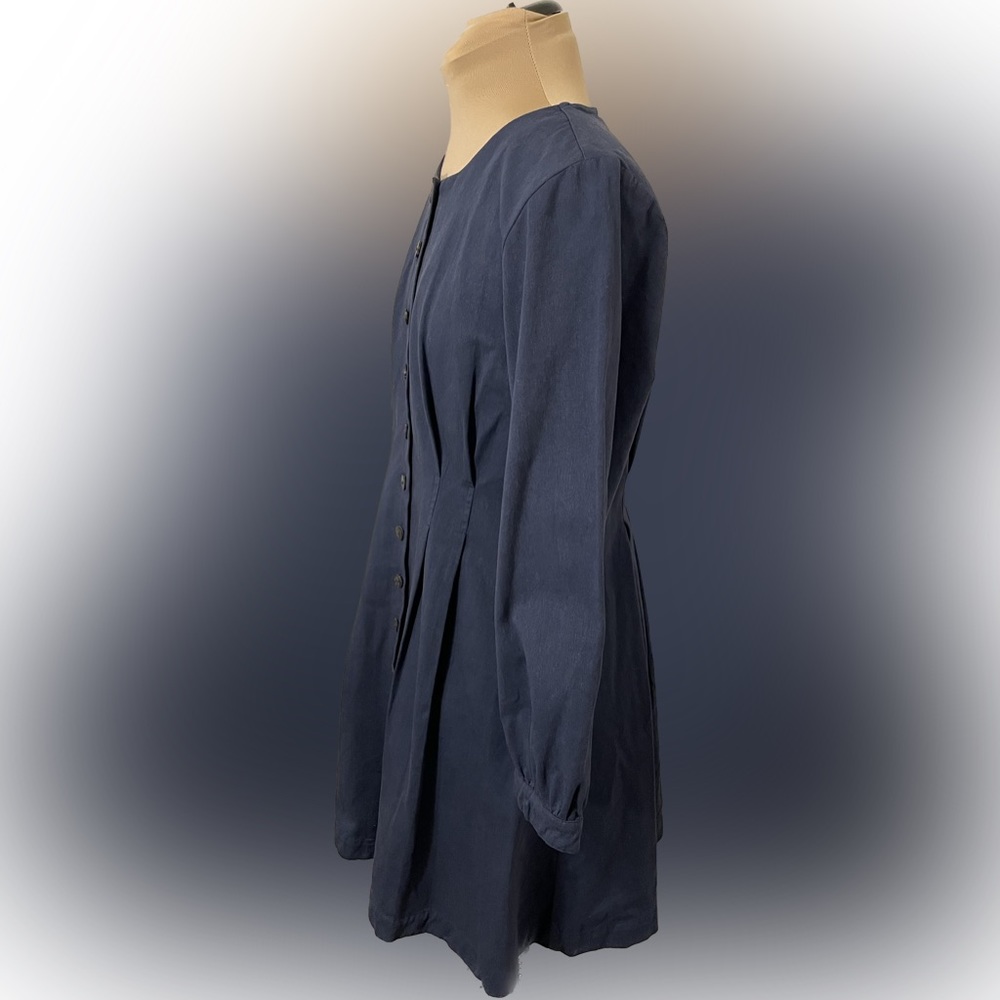 Madewell Responsible Button Front Long Sleeve Dre… - image 2